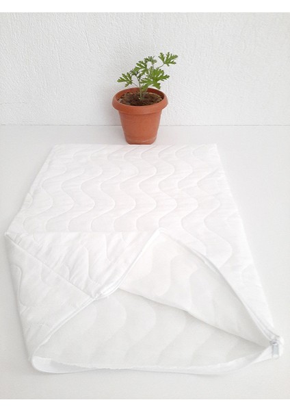 Kapitoneli Yastık Koruyucu Alez Fermuarlı Beyaz 50x70 cm 2'li fiyatları