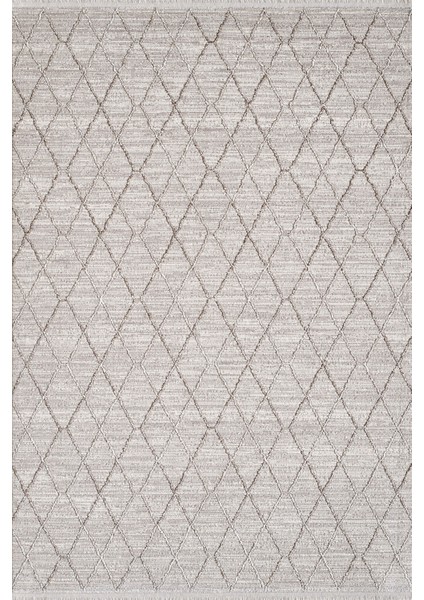Nera - Pebble Takma Saçaklı Modern Halı