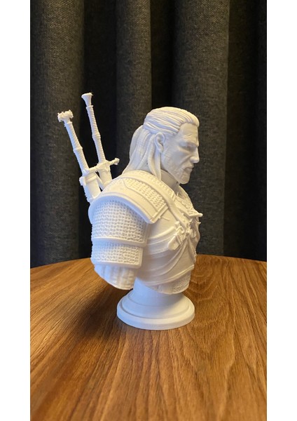 Root Made The Witcher Figür 13CM Witcher Büst Dekoratif Obje