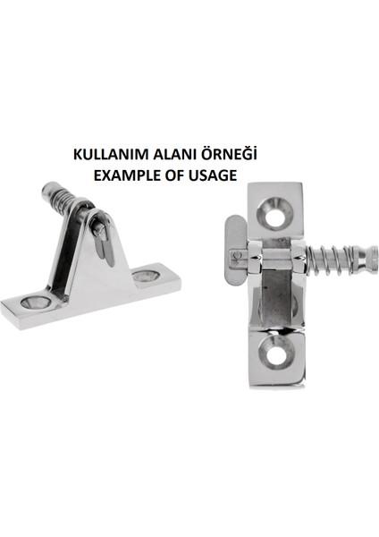 SGT240523GPØ6X30 Tekne Bimi Üst Menteşe Için Çabuk Bağlantı Pimi (Quick Release Pin)