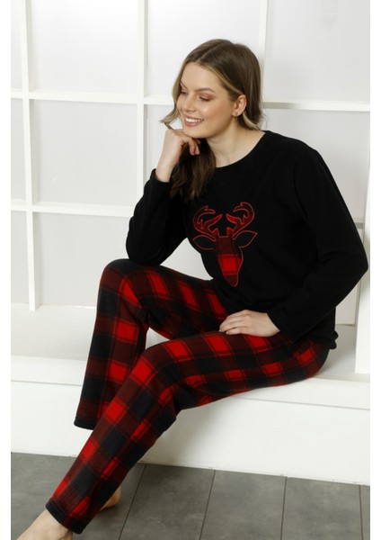 Kışlık Anne Kız Pijama Takımı - Kadın Kombin Pijama Takımı- Tek Ürün fırsatları