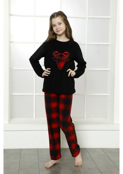 Kışlık Anne Kız Pijama Takımı - Kadın Kombin Pijama Takımı- Tek Ürün indirimleri