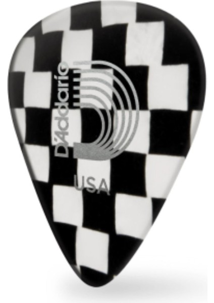 Planet Waves 1ccb4 Checkerboard 0,70 mm Gitar Penası 1 Adet Dama Model