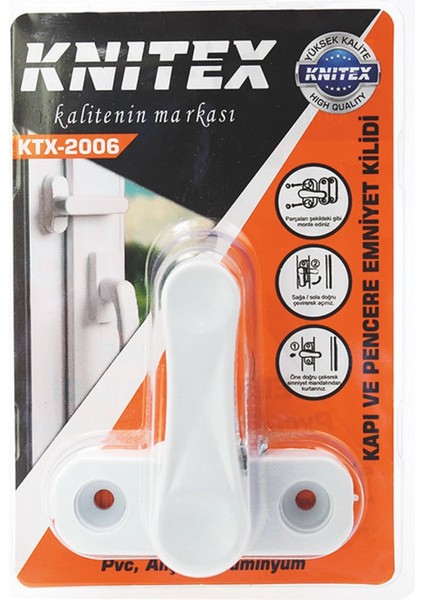 KTX-2006 Pvc Plastik Emniyet Kilidi