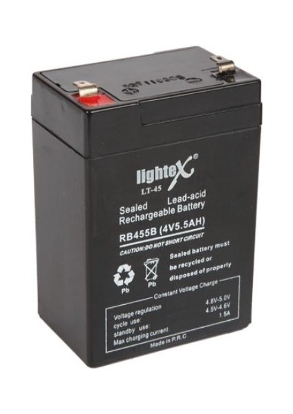 Lıghtex LT-45N 4V 5.0AH Kuru Akü (Işıldak Aküsü)