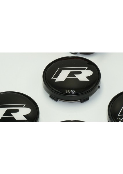 Vw Volkswagen R Jant Göbeği Kapak Seti 60MM fırsatları