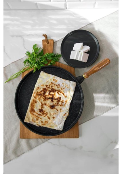 Alüminyum Döküm 36 cm Gözleme Tavası Derin fiyatları