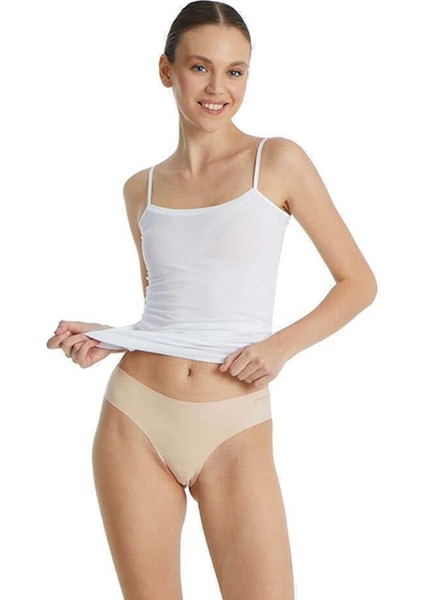 Kadın Ten Slip Külot 1657
