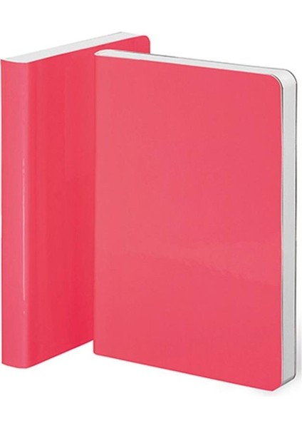 Defter Candy Neon Pink Small A6 Noktalı Defter
