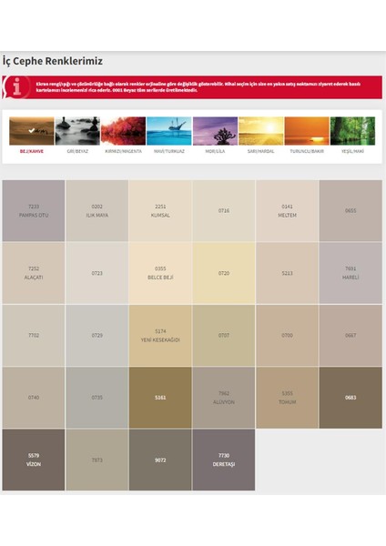 Dinamik İç Cephe Boyası Silikonlu 5355 Tohum 15 Lt