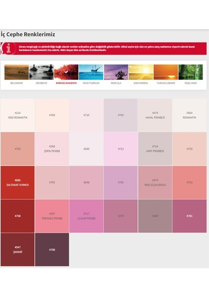 Dinamik İç Cephe Boyası Silikonlu 5355 Tohum 15 Lt fırsatları