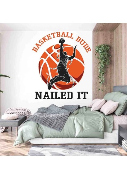 Basketbol Temalı Duvar Sticker