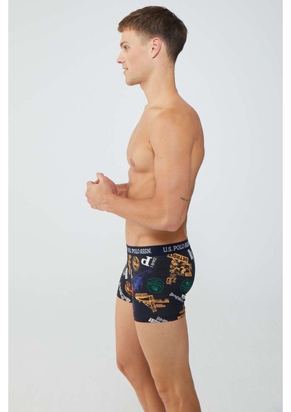 80476 Erkek 2'li Boxer-Lacivert&baskılı indirimleri