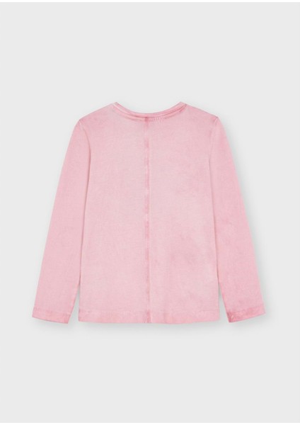 Tisort Uzun Kollu - Mayoral - Pembe - 3 Yaş