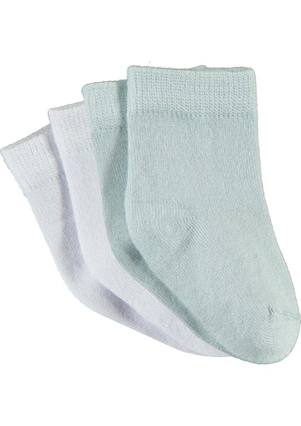 Bebek 2'li Çorap Set 6-18 Ay Beyaz-Mavi fiyatları