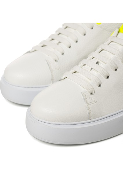 Beyaz - Sarı Erkek Sneaker X-M Fırenze 1 Cv 02