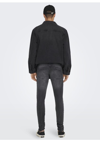 Denim Pantolon, 36-32, Gri fiyatları