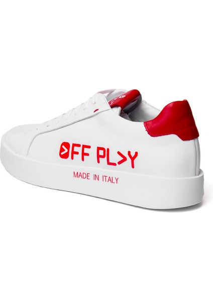 Beyaz - Kırmızı Erkek Sneaker X-Bologna 1-Lh 02-73 modelleri