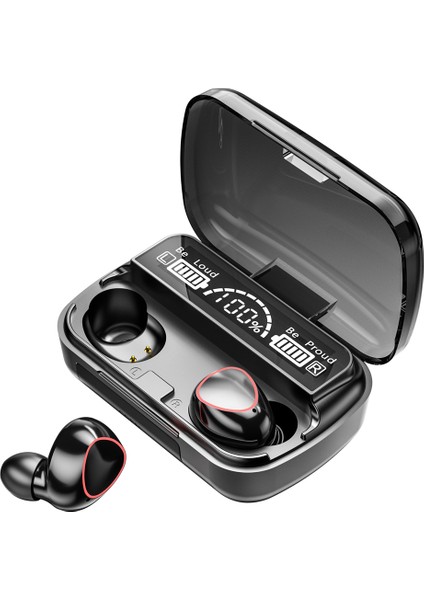 Bluetooth Kulaklık Kablosuz Kulaklık Tws Suya Dayanıklı Kulaklıklar Şarj Kutusu ile Spor Kulaklık (Yurt Dışından)