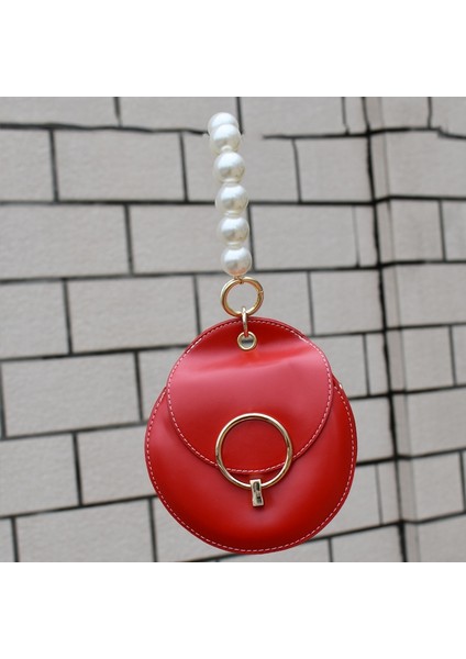 Vurgulu Inci Çanta Aksesuar Kulp Dekorasyonu Beyaz (Yurt Dışından) modelleri