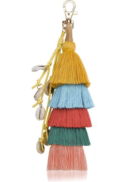 2 Adet Shl Çanta Kolye Sarı Renkli (Yurt Dışından)