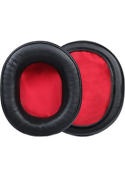 Audio-Technica ATH-WS660BT Için 2 Adet Kulaklık Kulaklık Siyah+Kırmızı (Yurt Dışından)