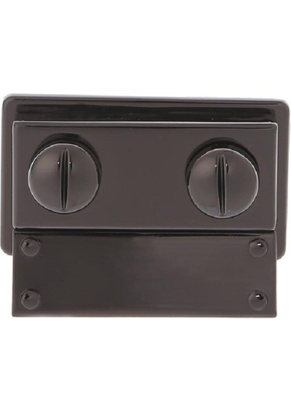 10 Adet Bagaj Donanım Aksesuarları Bayan Çanta Kilit Tokası Siyah (Yurt Dışından)