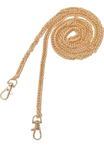 10 Adet Metal Zincir Çift Katlı Demir Zincir Askı Parlak Altın (Yurt Dışından)