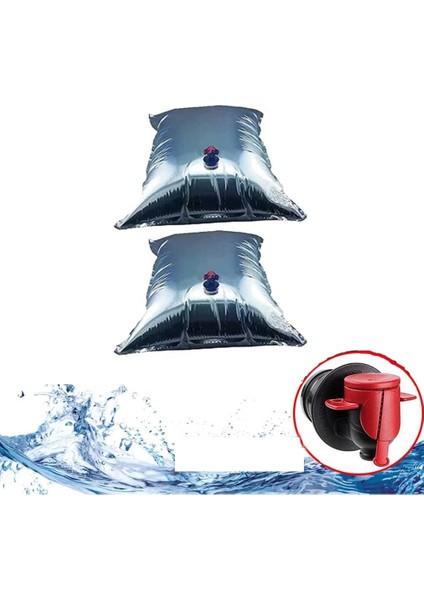 2 Adet Açık Hava Acil Su Torbası Içecek Çantası, Boyut: 15L Gümüş (Yurt Dışından) fiyatları