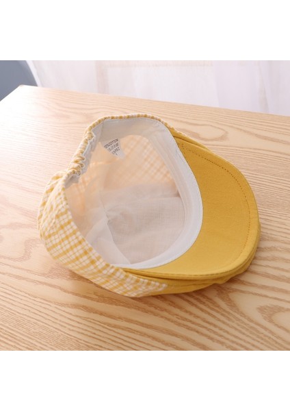 Çocuk Beresi, Boyut: Yaklaşık 48CM Sarı (Yurt Dışından)