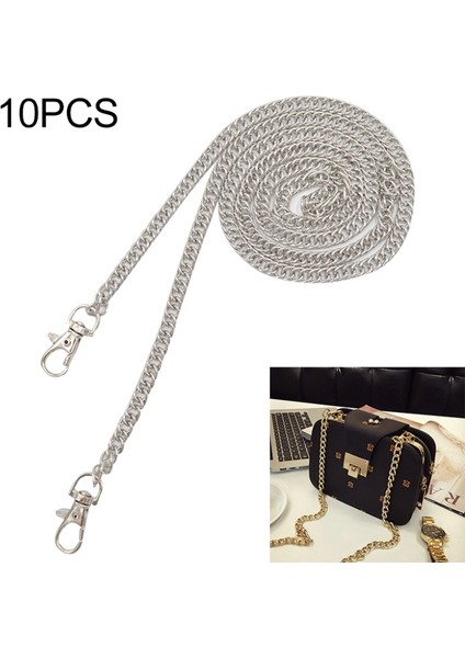 10 Adet Omuz Çantaları Çanta Toka Saplı Gümüş Rengi (Yurt Dışından) fiyatları