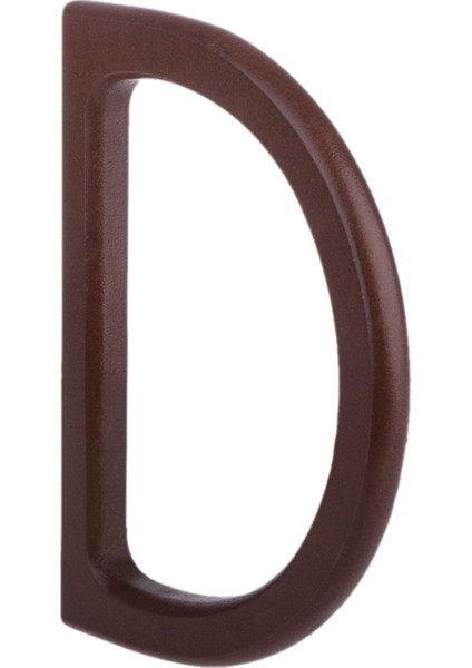 6 Adet D-Şekilli Ahşap Saplı Çanta Aksesuarları Kahverengi (Yurt Dışından) fiyatları