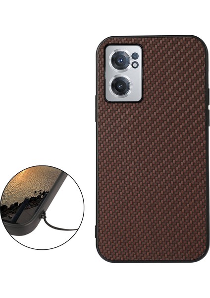 Oneplus Nord Ce 2 5g Için Karbon Fiber Kılıf Kahverengi (Yurt Dışından) fiyatları