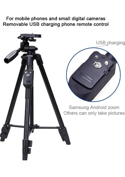 VCT-5208RM Alüminyum Magnezyum Alaşım Bacak Tripod Dağı (Yurt Dışından)