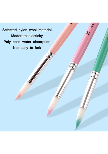 Zhuting 2 Set Naylon Yün Tebeşir Seti 6 Adet/set Hibiscus Mor (Yurt Dışından) fırsatları