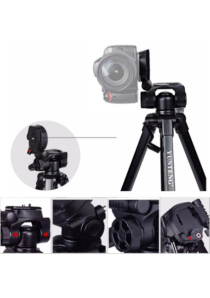 Slr Kamera Için VCT-668 Tripod (Yurt Dışından)