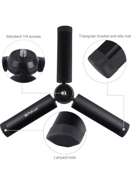 Mini Cep Metal Masaüstü Tripod Dağı (Yurt Dışından)