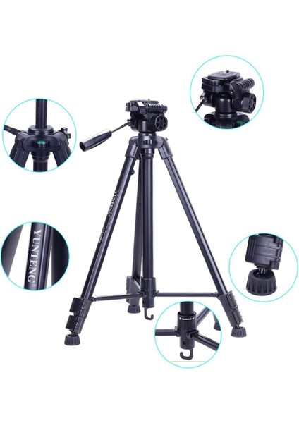 Yunteng VCT-590 Alüminyum Tripod Dağı (Yurt Dışından)