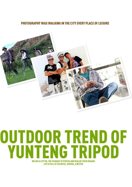 Yunteng VCT-520 Alüminyum Alaşım Tripod Dağı (Yurt Dışından)