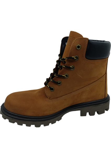 Unisex Tarçın Nubuk Deri Su Geçirmez Bot 7108NPF modelleri