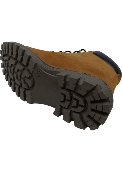 Unisex Tarçın Nubuk Deri Su Geçirmez Bot 7108NPF fırsatları