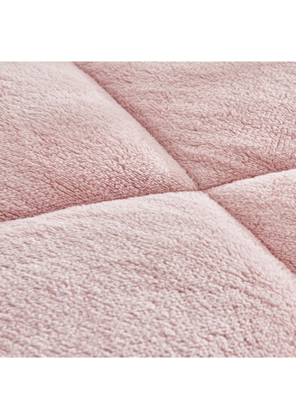 Cornelia Sherpa Çift Kişilik Comfort Set Pudra