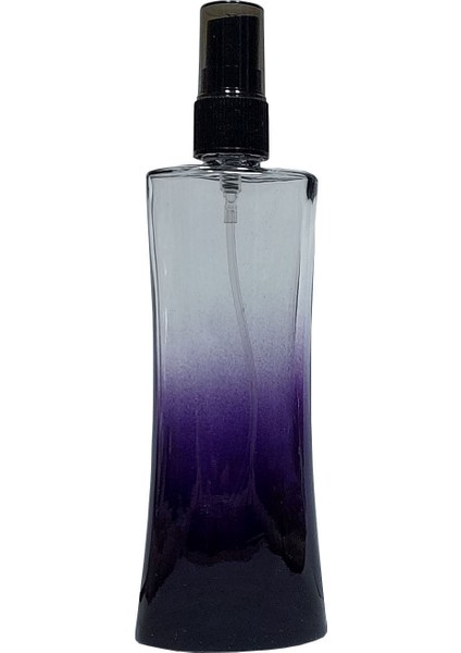 1 Adet 100 ml Renkli Parfüm ve Kolonya Şişesi Siyah Sprey