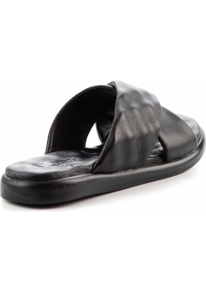 Siyah Leather Kadın Terlik K04357065003 fırsatları