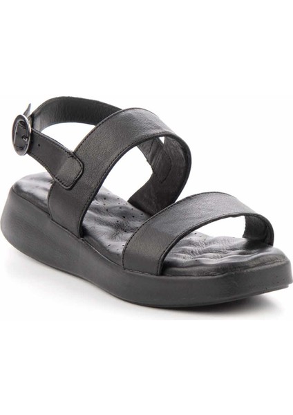 Siyah Leather Kadın Sandalet K05357010003 modelleri