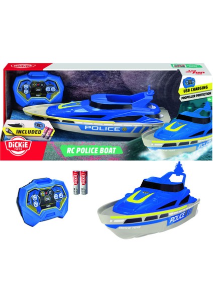 Dickie Toys Dickie Rc Police Boat