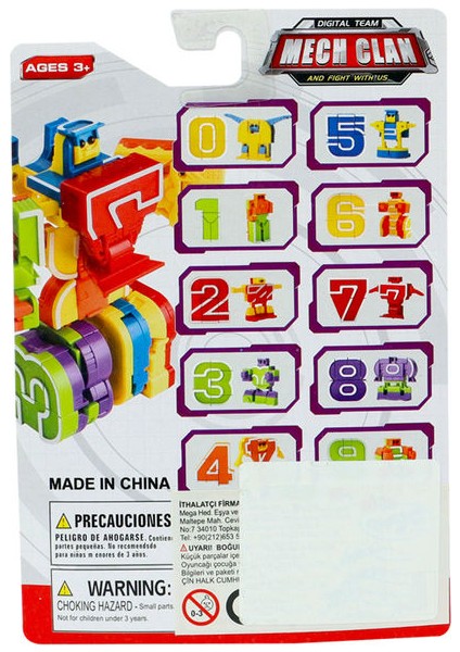 Dönüşen Neon Rakamlar 5 Numara indirimleri