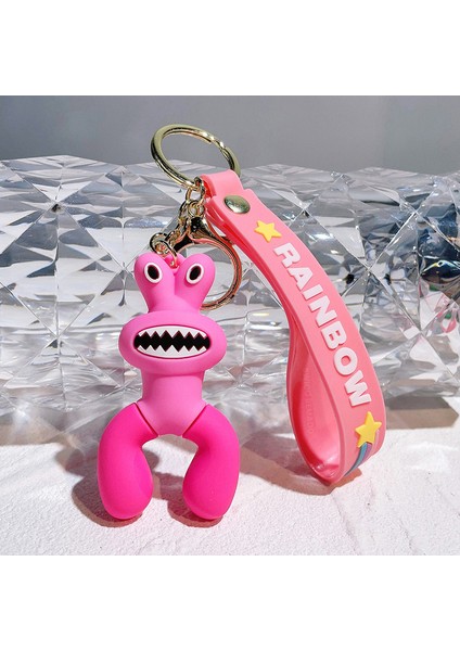 Sevimli Çizgi Rainbow Friends Anahtarlıklar (Yurt Dışından)