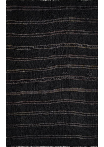 Antik Kilim - Kıl Kilim Etnik Desenli El Dokuması Kilim E0506
