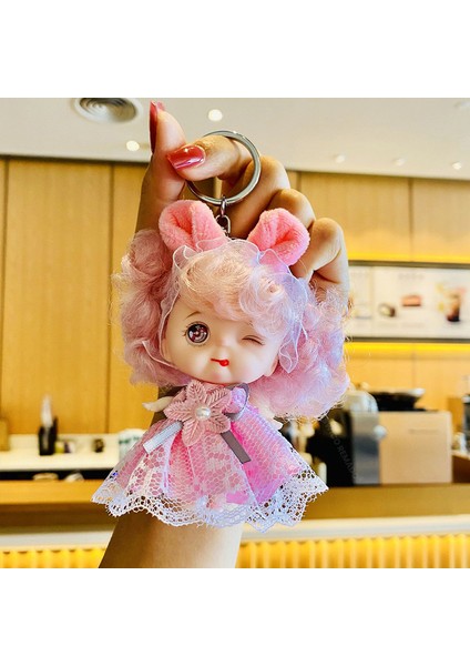 Sevimli Barbie Bebek Anahtarlık (Yurt Dışından)